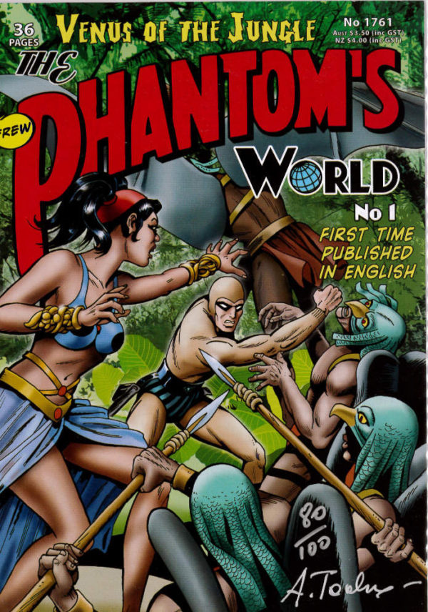 PHANTOM SIGNITURE SERIES (COA) #1761: Angelo Todaro (Phantom’s World #1)