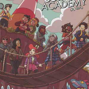 LUMBERJANES GOTHAM ACADEMY #105: #1 Lissa Treiman SDCC 2016 cover