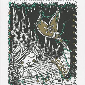 MERMAID WONDERS: MINDFUL COLORING BOOK FOR ADULTS