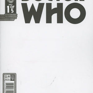 DOCTOR WHO: SUPREMACY OF THE CYBERMEN #104: #1 Blank sketch cover