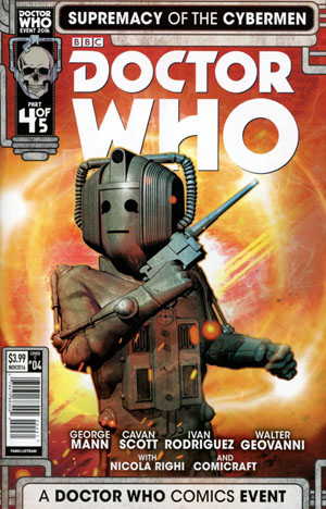 DOCTOR WHO: SUPREMACY OF THE CYBERMEN #402: #4 Listrani Cybermen cover DOCTOR WHO: SUPREMACY OF THE CYBERMEN #402: #4 Listrani Cybermen cover