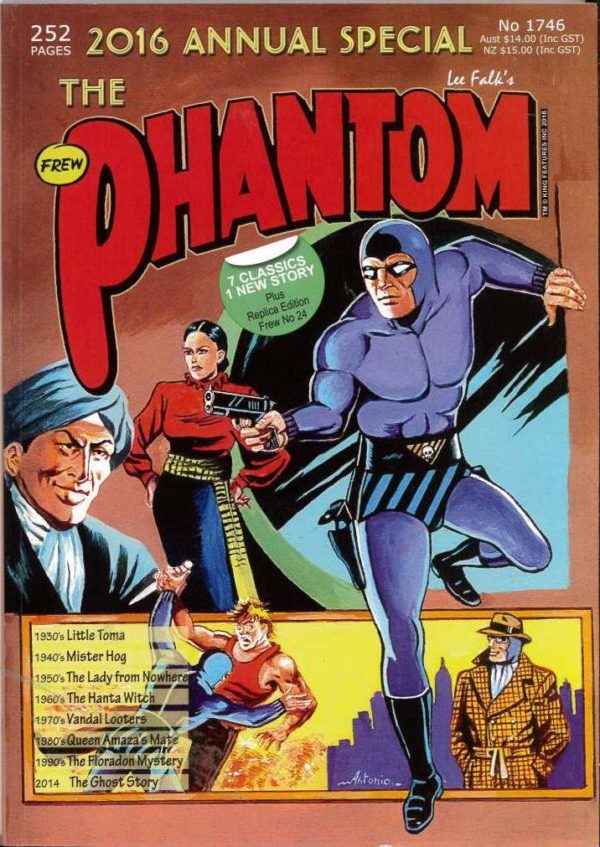 PHANTOM (FREW SERIES) #1746: 2016 Annual Special with Phantom #24 replica edition