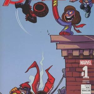 ALL NEW ALL DIFFERENT AVENGERS ANNUAL #102: #1 Skottie Young Babies cover