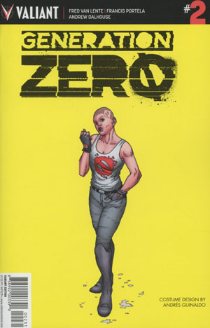 GENERATION ZERO #202: #2 Andres Guinaldo Character Design cover GENERATION ZERO #202: #2 Andres Guinaldo Character Design cover