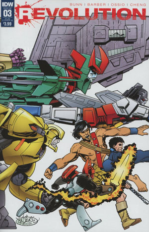 REVOLUTION #302: #3 John Byrne subscription cover REVOLUTION #302: #3 John Byrne subscription cover