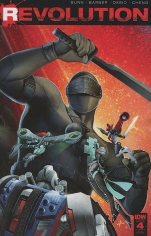 REVOLUTION #405: #4 Ken Christiansen interlocking cover REVOLUTION #405: #4 Ken Christiansen interlocking cover