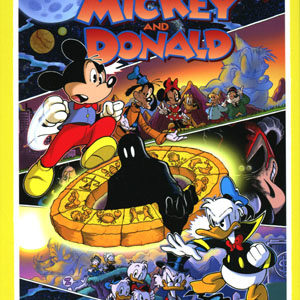 MICKEY AND DONALD: SEARCH FOR ZODIAC STONE #99: Hardcover edition