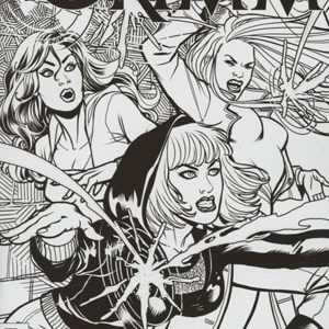 GRIMM (2016-2017 SERIES) #102: #1 Maria Sanapo B&W cover