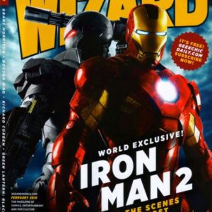 WIZARD: GUIDE TO COMICS #9221: #221 Iron Man 2 Movie cover