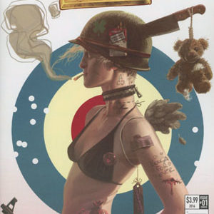 TANK GIRL: GOLD #101: #1 Black Frog cover