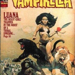 VAMPIRELLA (1969-1983 SERIES) #31: Frazetta cover – VG