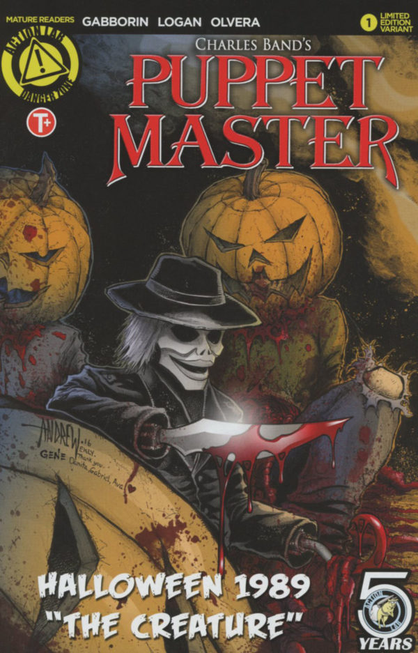 PUPPET MASTER: HALLOWEEN 1989 SPECIAL #1000: #0 Andrew Mangum cover