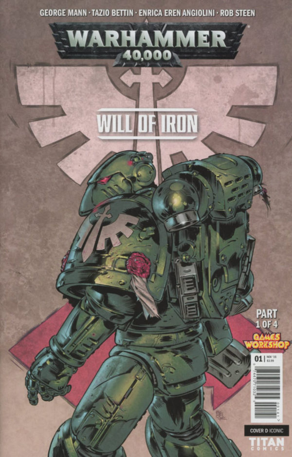 WARHAMMER 40000: WILL OF IRON #103: #1 Cook cover