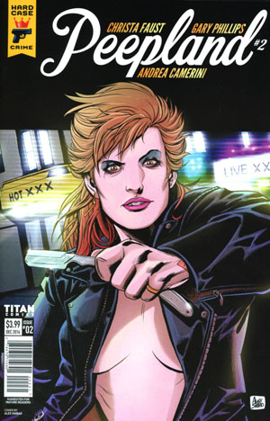 HARD CASE CRIME: PEEPLAND #202: #2 Alex Shibao cover HARD CASE CRIME: PEEPLAND #202: #2 Alex Shibao cover