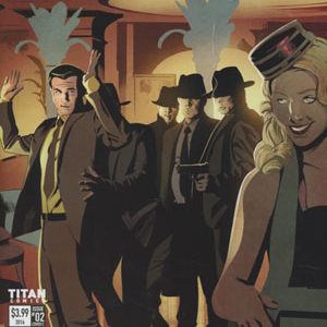 HARD CASE CRIME: TRIGGER MAN #202: #2 Dennis Calero cover HARD CASE CRIME: TRIGGER MAN #202: #2 Dennis Calero cover
