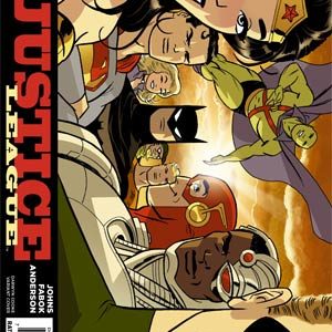 JUSTICE LEAGUE (2011-2016 SERIES: VARIANT EDITION) #37: Darwyn Cooke cover