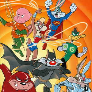 JUSTICE LEAGUE (2011-2016 SERIES: VARIANT EDITION) #46: Scott Williams Looney Tunes cover