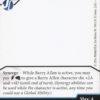 DICE MASTERS SINGLE CARDS #1: Barry Allen Supersonic Punch – Blank Art Promo