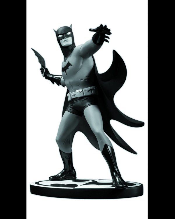 BATMAN BLACK AND WHITE SERIES STATUE #51: Designed by Mike Allred