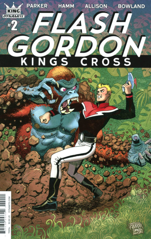 FLASH GORDON: KINGS CROSS #2: Jesse Hamm cover