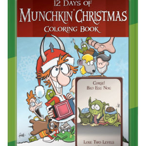 MUNCHKIN: 12 DAYS OF CHRISTMAS COLORING BOOK