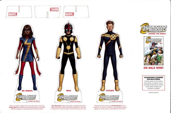 MARVEL PROMOTIONAL STANDEE #2: Champions #2