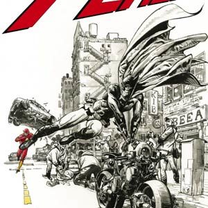 FLASH (2011-2016 SERIES: VARIANT COVER) #33: Batman 75th Anniversary cover