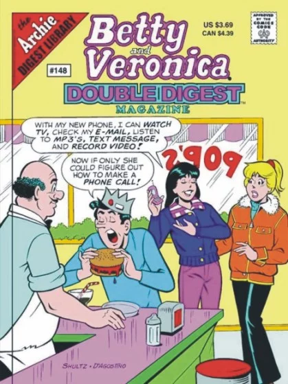 BETTY AND VERONICA DOUBLE DIGEST #148