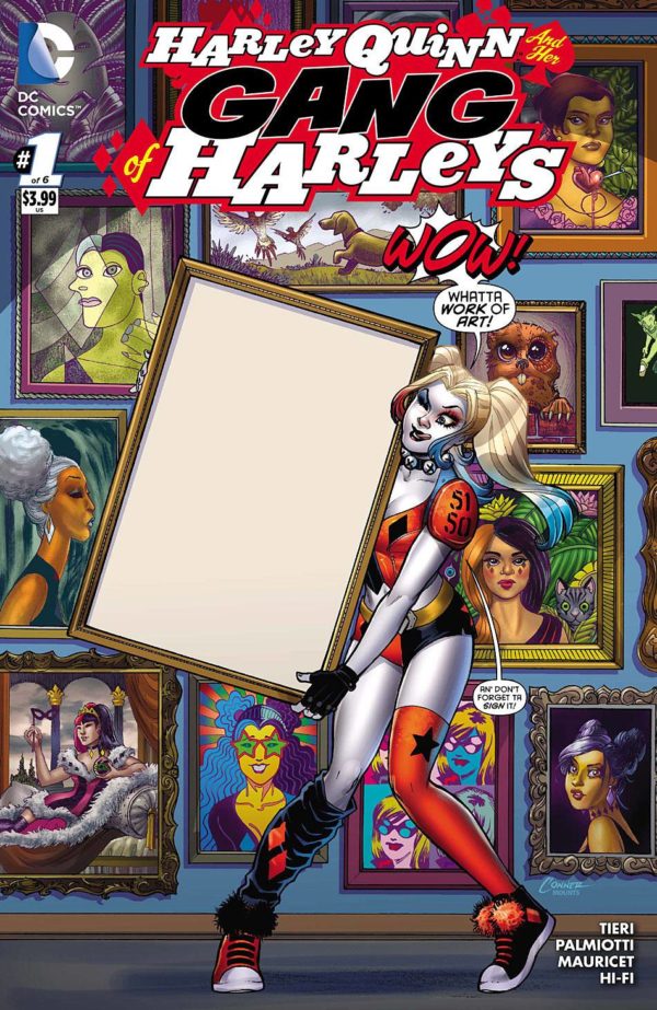 HARLEY QUINN AND HER GANG OF HARLEYS #1001: #1 Convention sketch cover