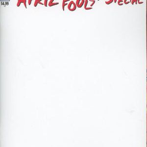HARLEY QUINN AND SUICIDE SQUAD APRIL FOOLS SPECIAL #1001: #1 Blank sketch cover