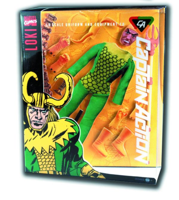 CAPTAIN ACTION UNIFORM SETS #6: Marvel’s Loki Deluxe