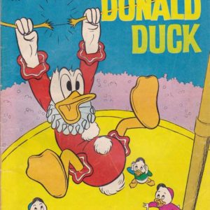 WALT DISNEY’S DONALD DUCK (D SERIES) (1956-1978) #249: Carl Barks Big-Top Bedlam, Fibbers Three – VG/FN