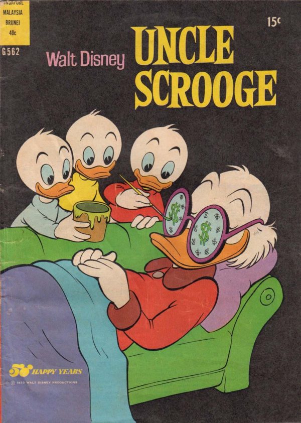 WALT DISNEY’S COMICS GIANT (G SERIES) (1951-1978) #562: Carl Barks Lemming with the Locket – VG – Uncle Scrooge