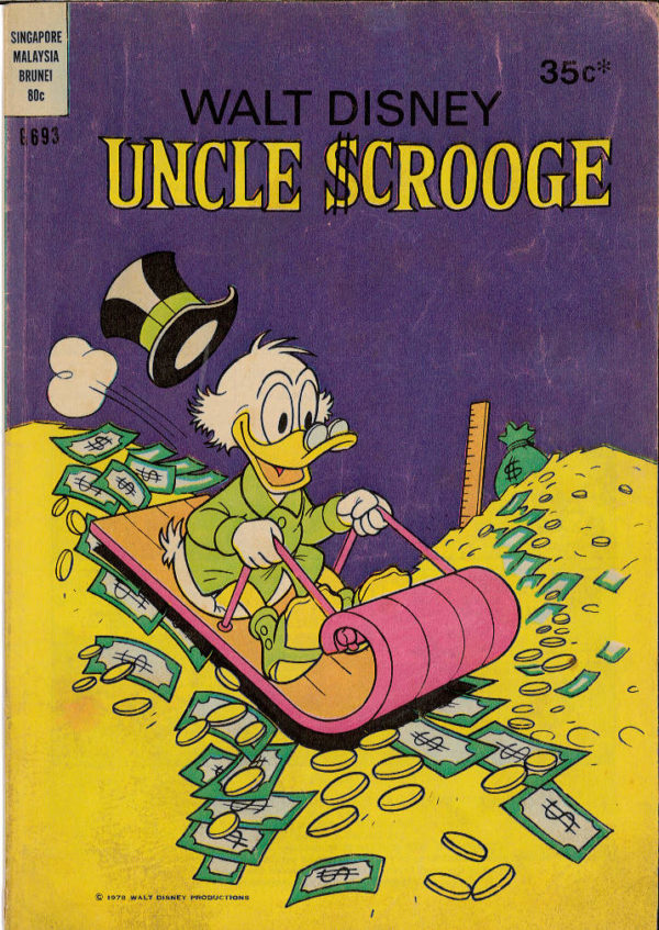 WALT DISNEY’S COMICS GIANT (G SERIES) (1951-1978) #693: Carl Barks Mythic Mystery, Gift Lion, Money Bag Goat FN U.Sc