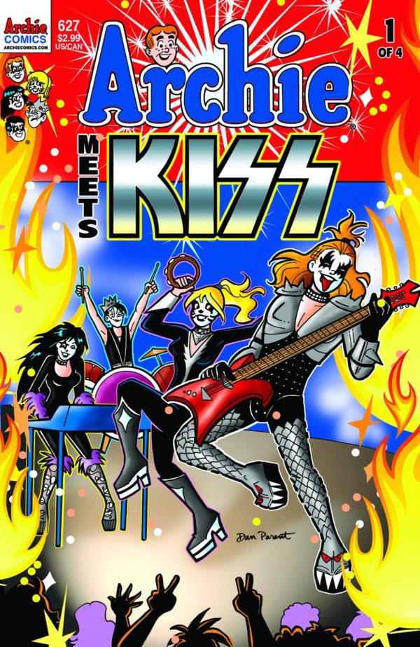 ARCHIE (1941- SERIES) #627: #627 variant KISS cover