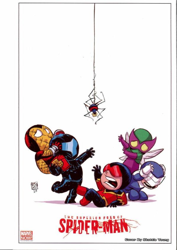 MARVEL PROMOTIONAL LITHOS #11: Skottie Young Superior Foes of Spider-man #1