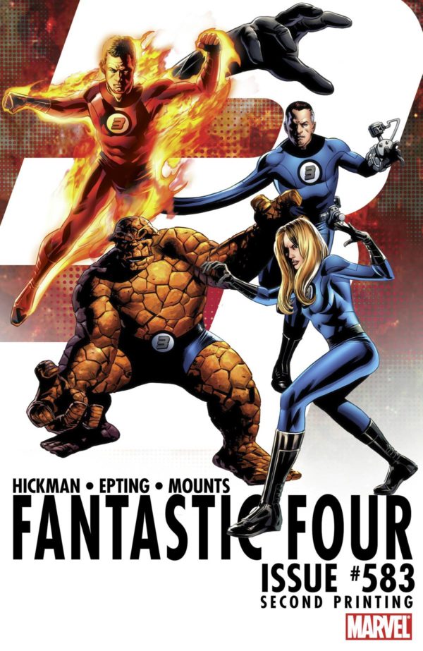 FANTASTIC FOUR (1961-2015 SERIES: VARIANT EDITION) #583: #583 2nd Print