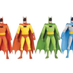 BATMAN RAINBOW ACTION FIGURE 6 PACK