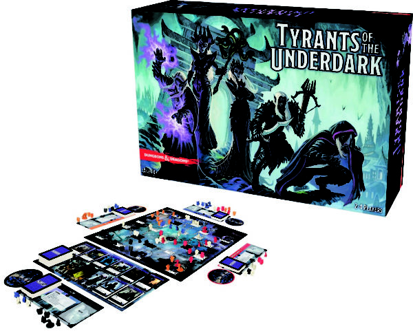 DUNGEONS AND DRAGONS BOARD GAME #1: Tyrants of the Underdark