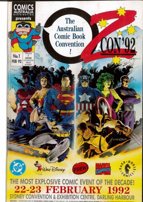 OZCON PROGRAM BOOK #1992