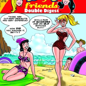 BETTY AND VERONICA DIGEST (AND FRIENDS) #216 BETTY AND VERONICA DIGEST (AND FRIENDS) #216