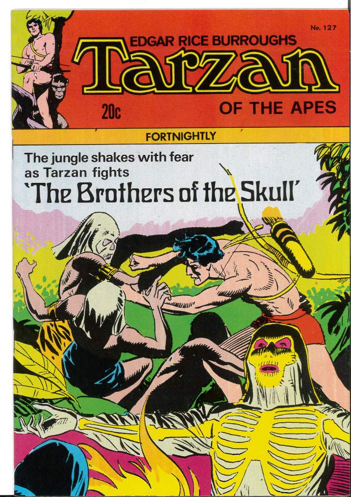 TARZAN OF THE APES FORTNIGHTLY #127 TARZAN OF THE APES FORTNIGHTLY #127