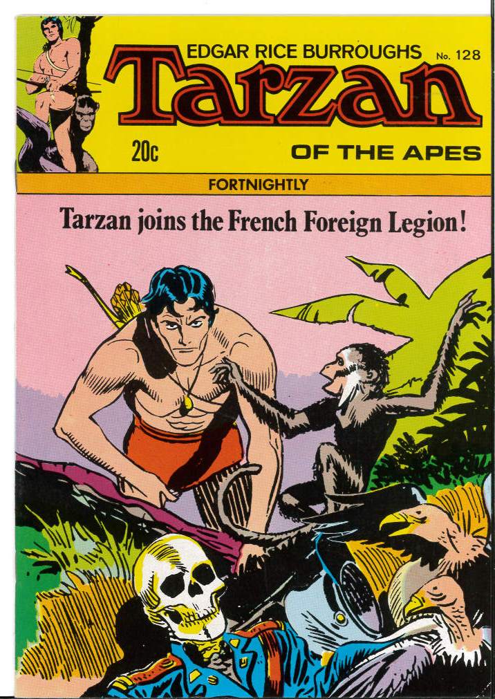 TARZAN OF THE APES FORTNIGHTLY #128 TARZAN OF THE APES FORTNIGHTLY #128