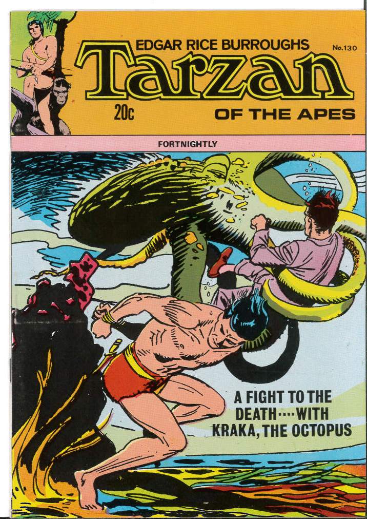 TARZAN OF THE APES FORTNIGHTLY #130 TARZAN OF THE APES FORTNIGHTLY #130