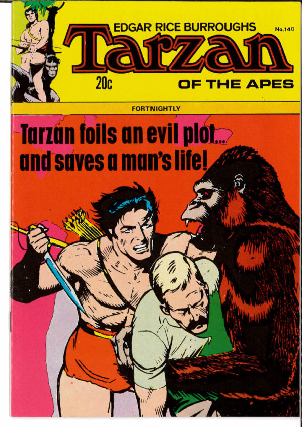 TARZAN OF THE APES FORTNIGHTLY #140