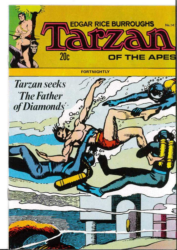 TARZAN OF THE APES FORTNIGHTLY #143 TARZAN OF THE APES FORTNIGHTLY #143