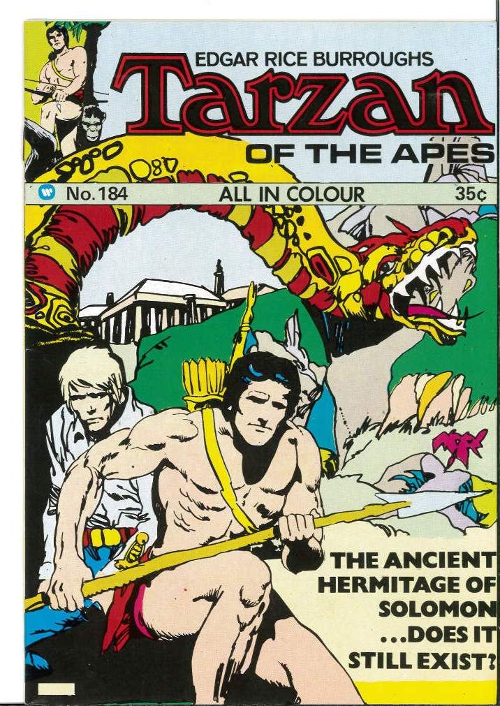 TARZAN OF THE APES FORTNIGHTLY #184 TARZAN OF THE APES FORTNIGHTLY #184