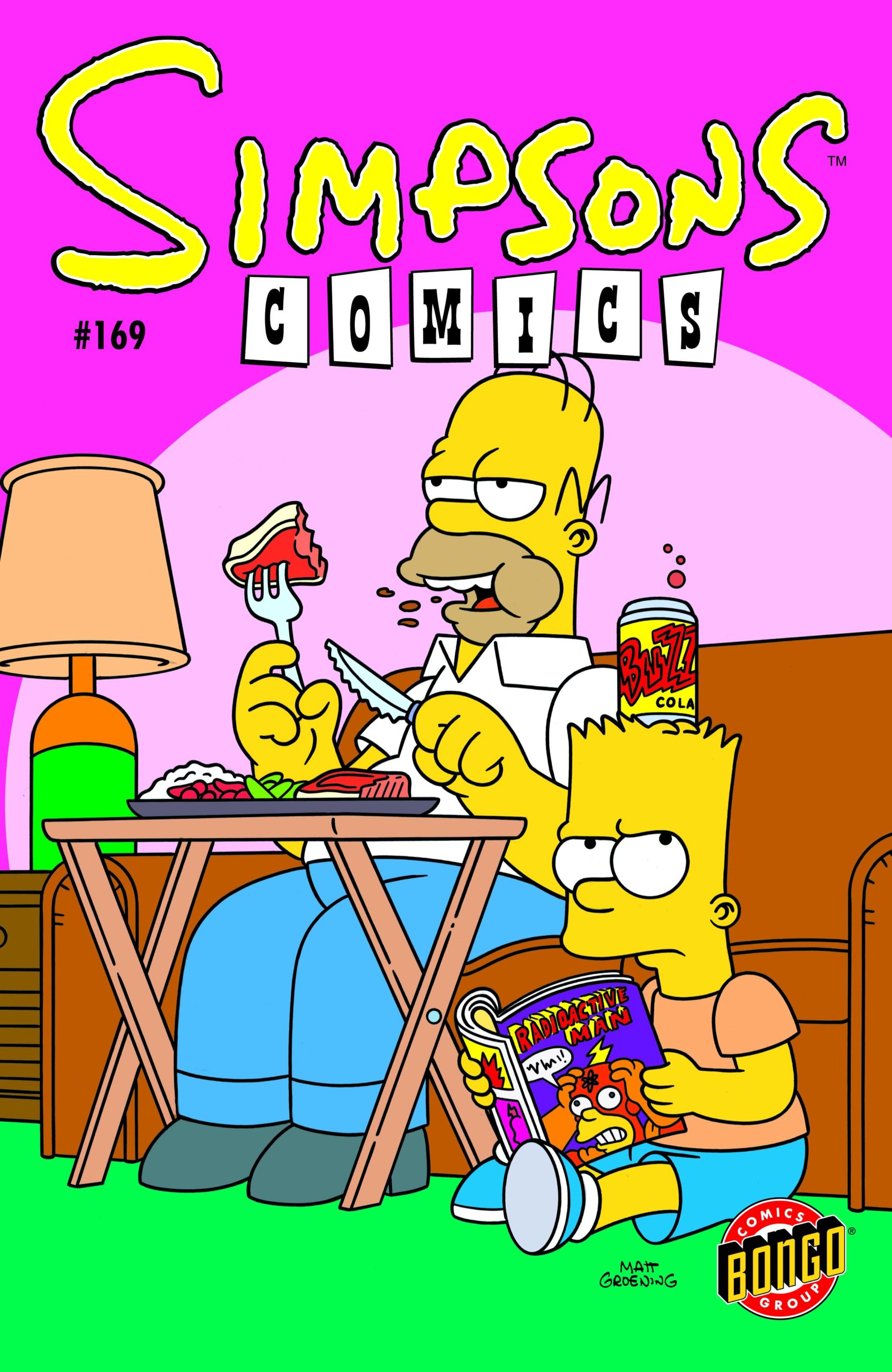 SIMPSONS COMICS #169 SIMPSONS COMICS #169