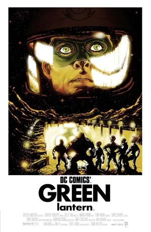 GREEN LANTERN (2011-2016 SERIES: VARIANT EDITION) #40: Tony Harris Movie Poster cover