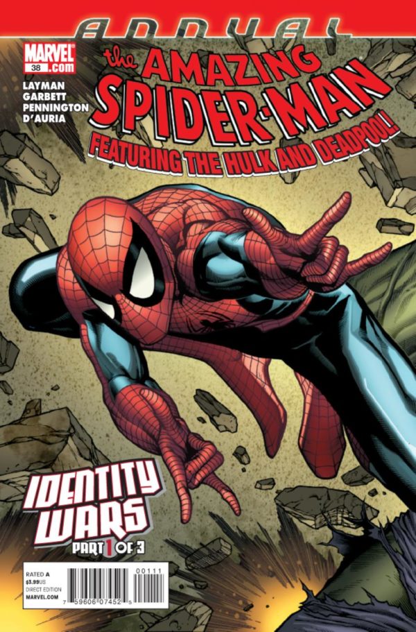 AMAZING SPIDER-MAN ANNUAL (1963- SERIES) #38: Identity Wars Part 1